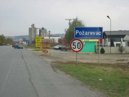 Pozarevac city limit