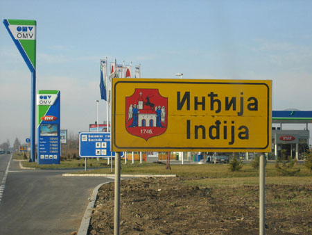 Indjija city limit