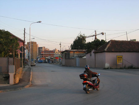 Pristina traffic jams, not always a problem