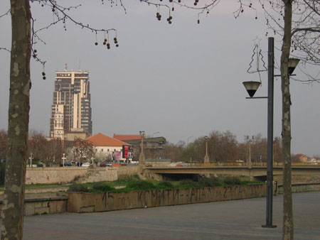 TV station and secret service building